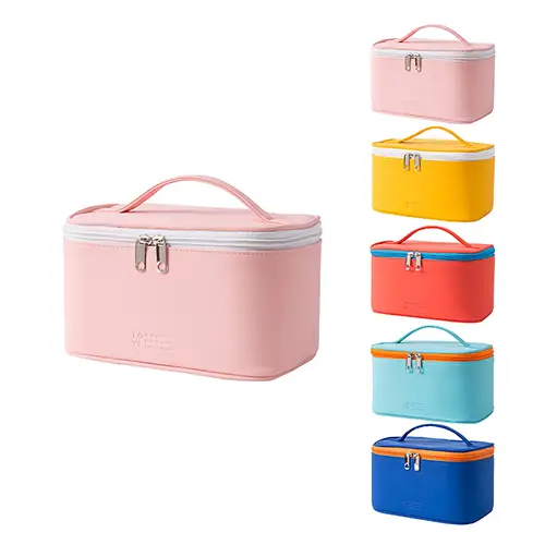 New PU Portable Storage Wash Large Make Up Bag Travel Gift Girls Shaving Kit Hanging Toiletry Organizer